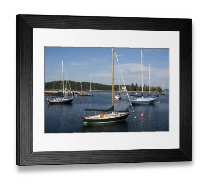 Framed Print : Canada, Nova Scotia, Chester sailboats in harbor Framed Print : Canada, Nova Scotia, Chester sailboats in harbor