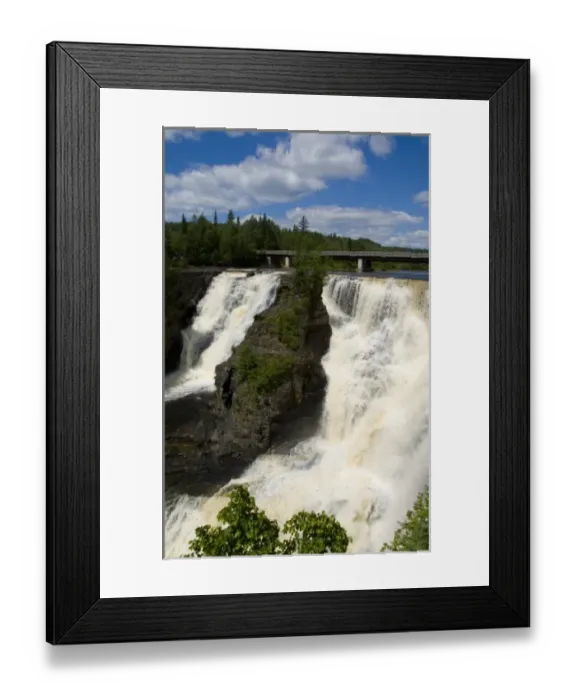 Framed Print : Luscious Kakabeka Falls near Thunder Bay, Ontario Framed Print : Luscious Kakabeka Falls near Thunder Bay, Ontario