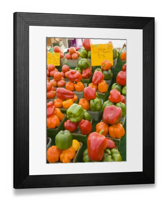 Framed Print : Produce at the By Market in Ottawa, Ontario, Canada Framed Print : Produce at the By Market in Ottawa, Ontario, Canada