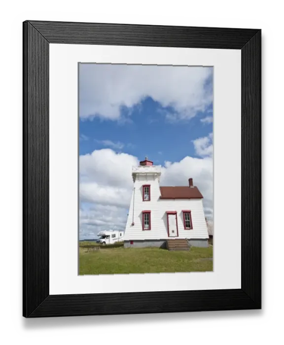 Framed Print : Rustico Harbour, Prince Edward Island. Lighthouse North Rustico Harbour Framed Print : Rustico Harbour, Prince Edward Island. Lighthouse North Rustico Harbour