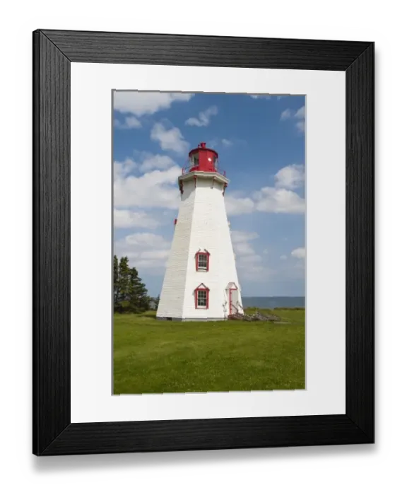 Framed Print : Panmure Island, Prince Edward Island. Panmure Head Lighthouse Framed Print : Panmure Island, Prince Edward Island. Panmure Head Lighthouse