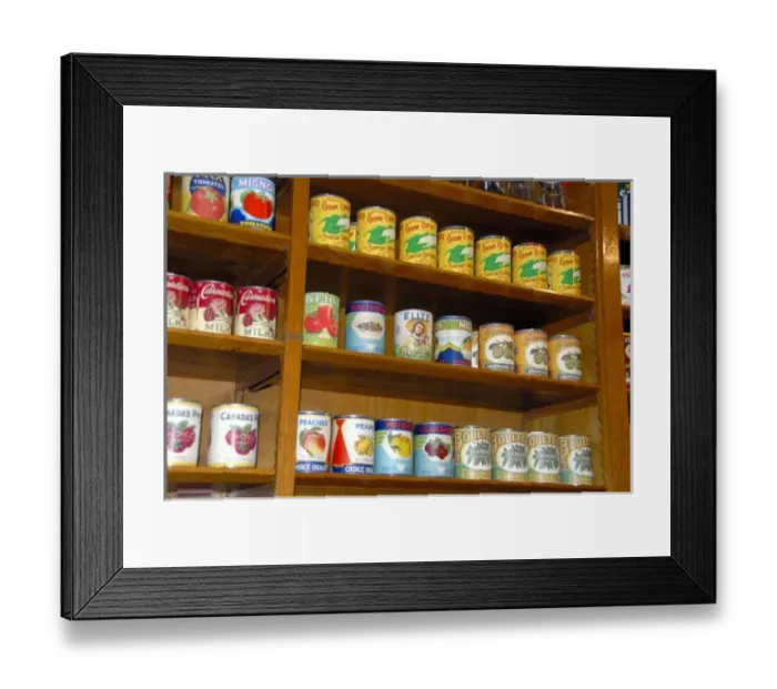 Framed Print : Canada, Quebec, Perce. 1928 Historic General Store (aka Magasin General Historique Authentique) Framed Print : Canada, Quebec, Perce. 1928 Historic General Store (aka Magasin General Historique Authentique)