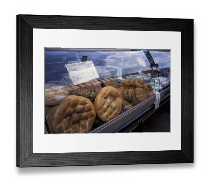 Framed Print : Europe, Austria, Vienna, Nauschmarkt (outdoor market). Bread Framed Print : Europe, Austria, Vienna, Nauschmarkt (outdoor market). Bread