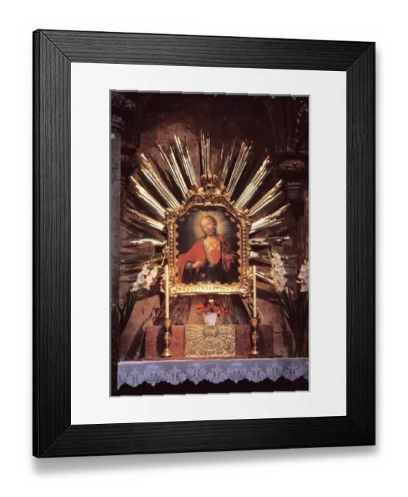 Framed Print : Austria, Vienna. Christ altar at St. Stephens Cathedral Framed Print : Austria, Vienna. Christ altar at St. Stephens Cathedral