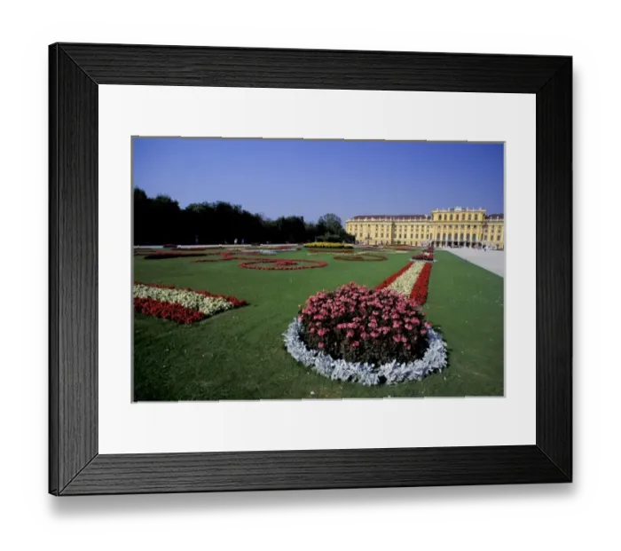 Framed Print : Austria, Vienna. Schonbrunn Palace Framed Print : Austria, Vienna. Schonbrunn Palace