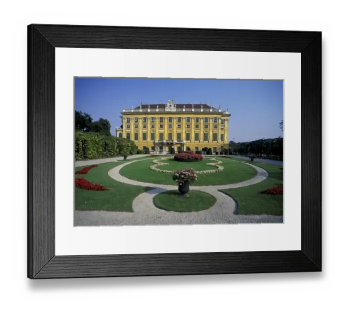 Framed Print : Austria, Vienna. Schonbrunn Palace