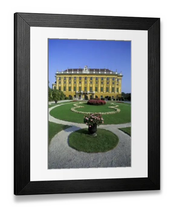 Framed Print : Austria, Vienna. Schonbrunn Palace Framed Print : Austria, Vienna. Schonbrunn Palace