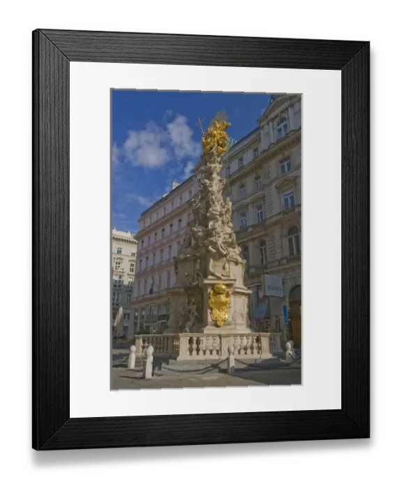 Framed Print : A view down a side street of Viennia Framed Print : A view down a side street of Viennia