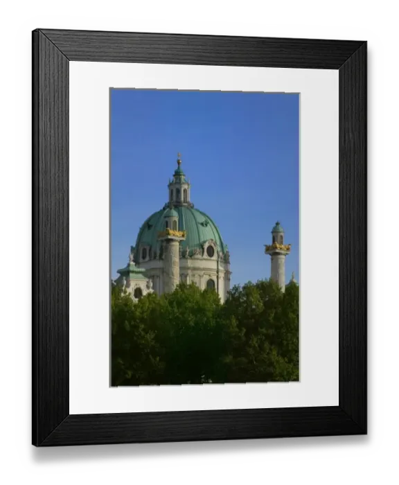 Framed Print : Brahms Dome, Vienna, Austria Framed Print : Brahms Dome, Vienna, Austria