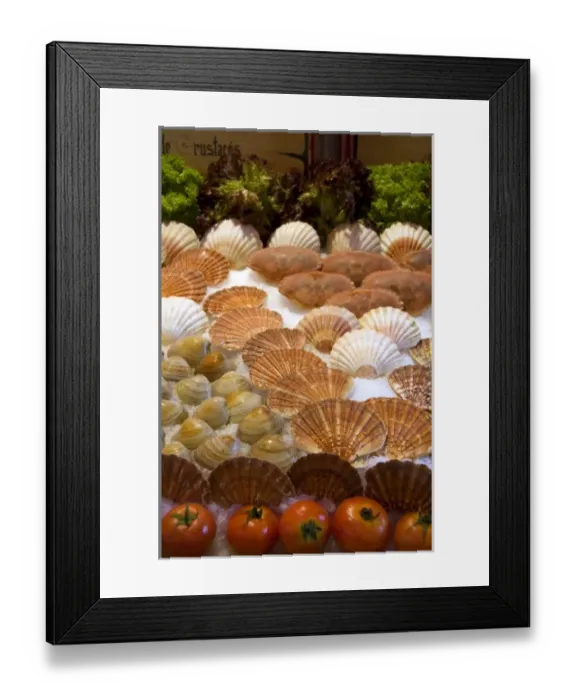 Framed Print : Belgium, Brussels. Street cafe near historic Market Square (aka Grand Place or Grote