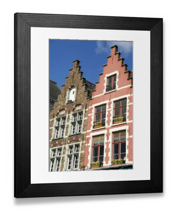 Framed Print : Belgium, Brugge (aka Brug or Bruge). UNESCO World Heritige Site. Medieval Market Square Framed Print : Belgium, Brugge (aka Brug or Bruge). UNESCO World Heritige Site. Medieval Market Square