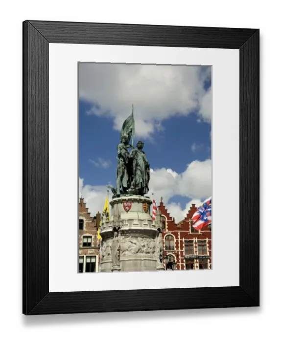 Framed Print : Europe, Belgium, Brugge (aka Brug or Bruge). Historic Brugge, UNESCO World Heritige Site Framed Print : Europe, Belgium, Brugge (aka Brug or Bruge). Historic Brugge, UNESCO World Heritige Site