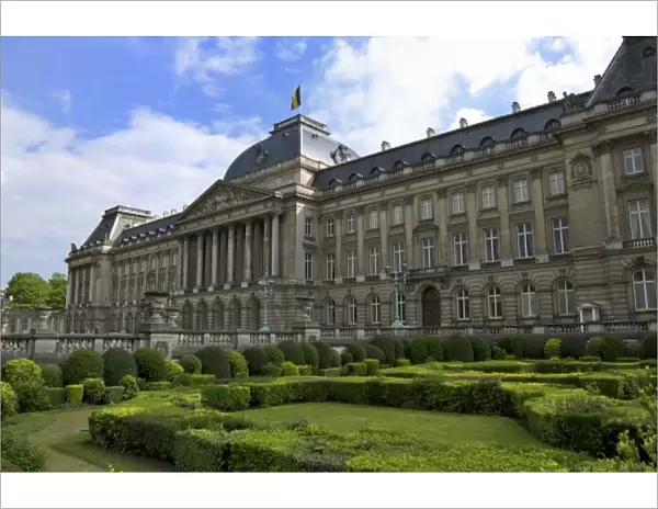 Europe, Belgium, Brussels-Capital Region, Brussels, Palais Royal, Home to the Belgian