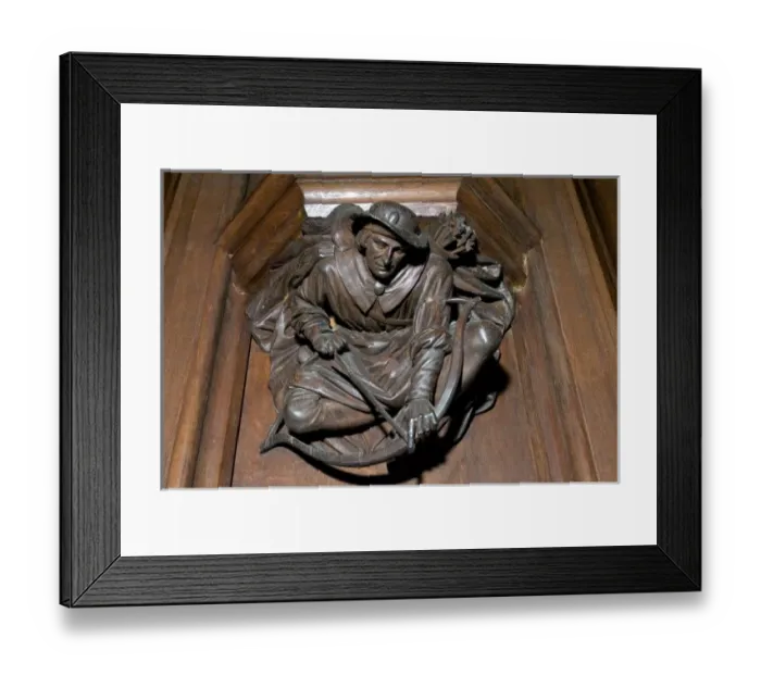 Framed Print : Belgium, Flanders, Brussels-Capital Region, Brussels, Brussel, Bruxelles, detail
