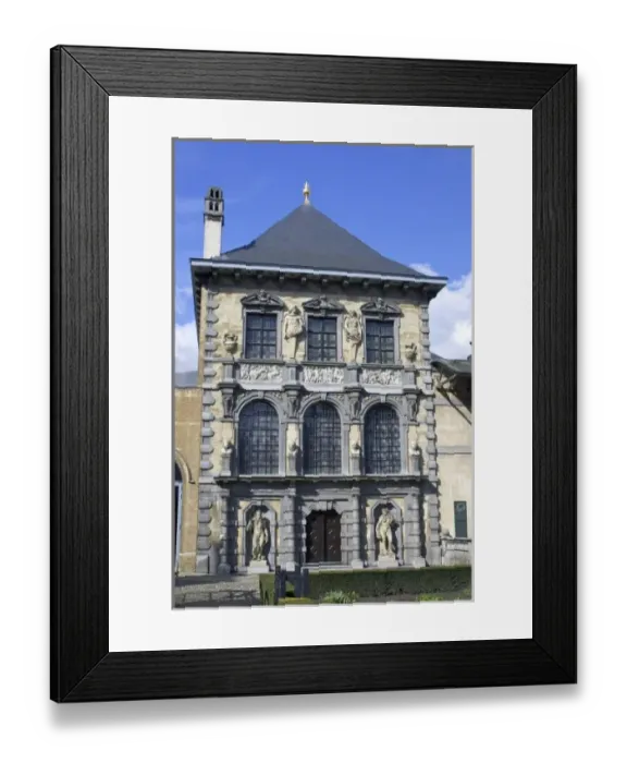 Framed Print : Belgium, Flanders, Antwerp Province, Antwerp, Rubens House Framed Print : Belgium, Flanders, Antwerp Province, Antwerp, Rubens House