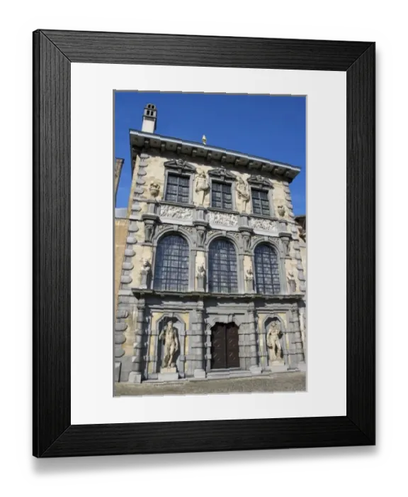 Framed Print : Belgium, Flanders, Antwerp Province, Antwerp, Rubens House Framed Print : Belgium, Flanders, Antwerp Province, Antwerp, Rubens House