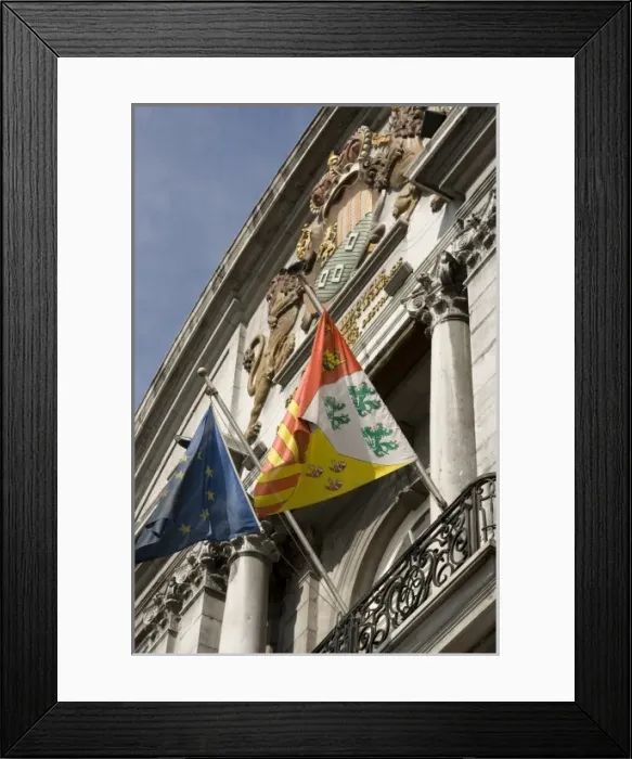 Framed Print : Hotel de Ville (City Hall), Brussels, Belgium Framed Print : Hotel de Ville (City Hall), Brussels, Belgium