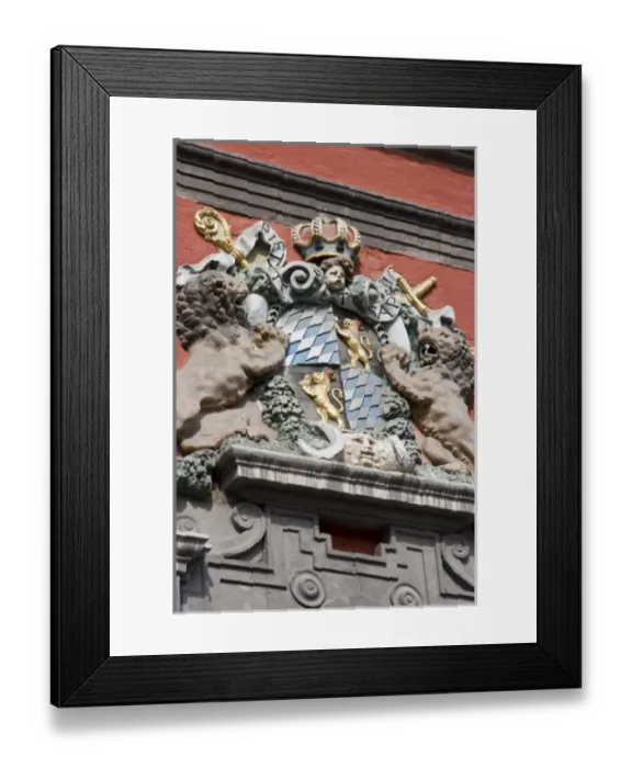 Framed Print : Belgium, Liege, coat of arms Framed Print : Belgium, Liege, coat of arms