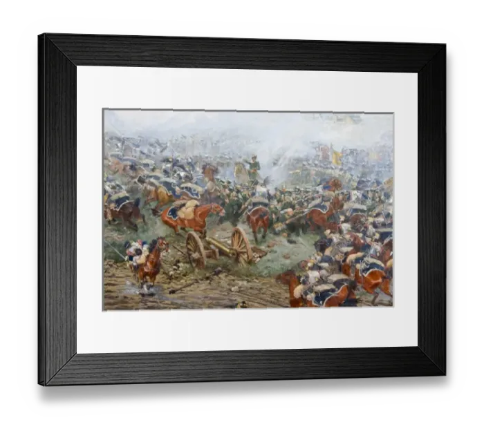 Framed Print : Battle of Waterloo, Belgium, Europe Framed Print : Battle of Waterloo, Belgium, Europe