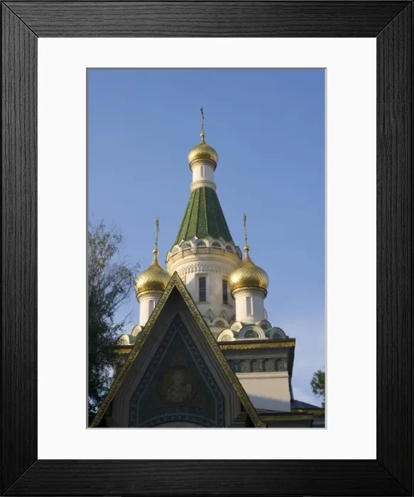 Framed Print : Russian Church (St. Nikolai), Sofia, Bulgaria