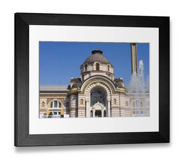 Framed Print : Old City Baths, Sofia, Bulgaria Framed Print : Old City Baths, Sofia, Bulgaria