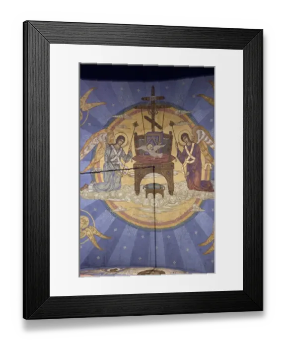 Framed Print : Bulgaria, Varna. Assumption of Virgin Mary Cathedral, Eastern Orthdodox. Historic ceiling frescos Framed Print : Bulgaria, Varna. Assumption of Virgin Mary Cathedral, Eastern Orthdodox. Historic ceiling frescos