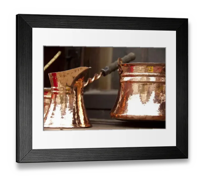 Framed Print : Bulgaria, Veliko Tarnovo. Samovodska Charsia, historic street known for traditional arts & crafts