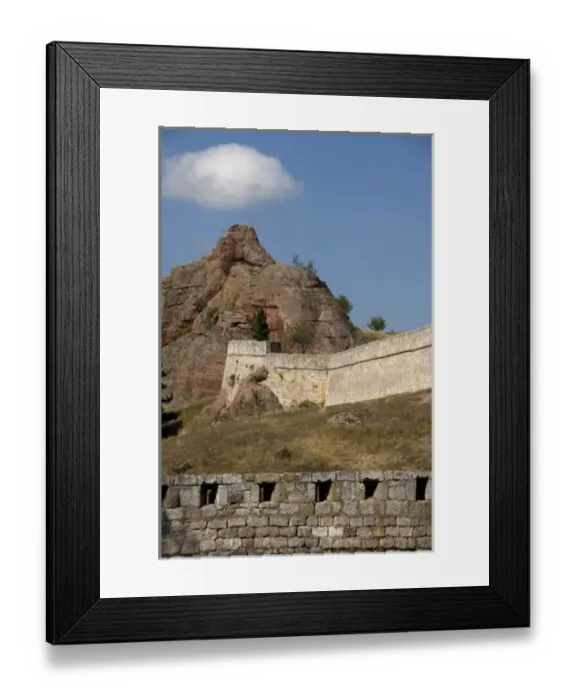 Framed Print : Bulgaria, Belogradshick. The Rocks of Belogradshick & Belogradshick Fortress walls Framed Print : Bulgaria, Belogradshick. The Rocks of Belogradshick & Belogradshick Fortress walls