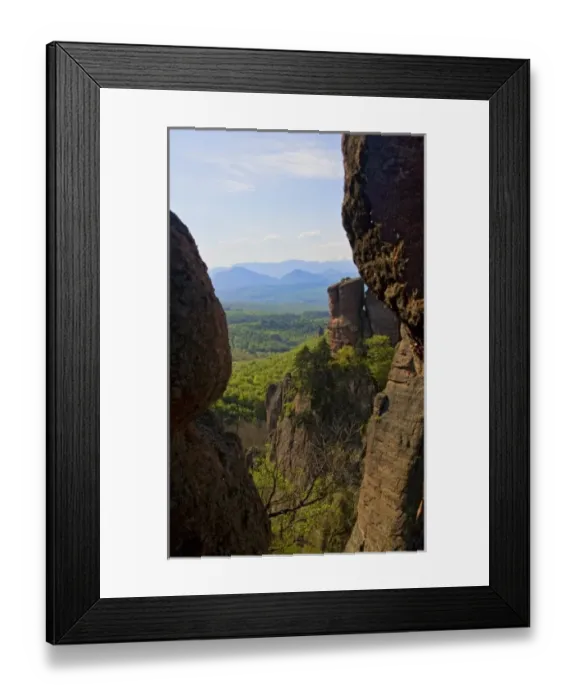 Framed Print : A walk throught Belogradchik Castle Ruins viewing the valley with rock formations Framed Print : A walk throught Belogradchik Castle Ruins viewing the valley with rock formations