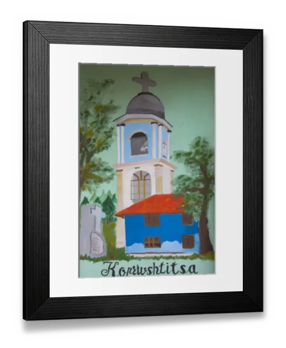 Framed Print : Painting, Koprivshtitsa, Romania Framed Print : Painting, Koprivshtitsa, Romania
