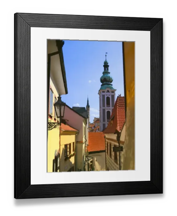 Framed Print : Cesky Krumlov Chateau, Czech Republic