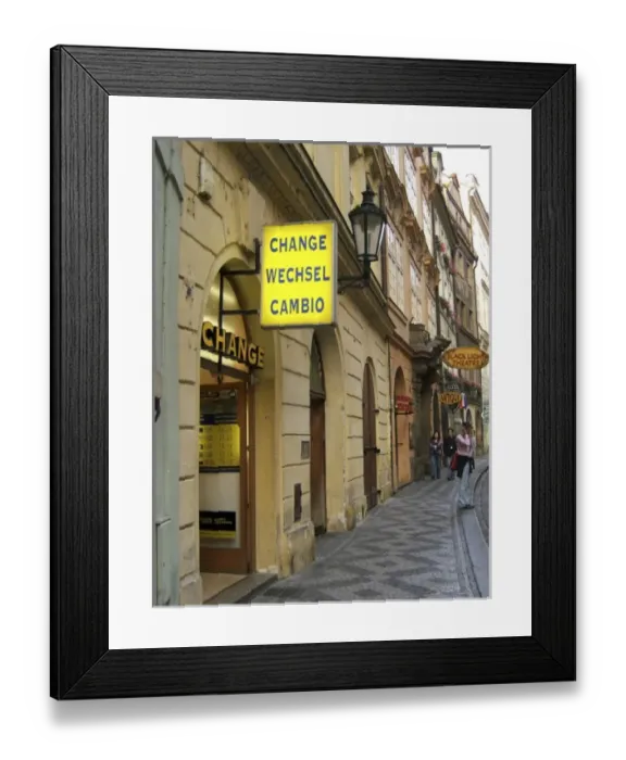 Framed Print : Europe, Czech Republic