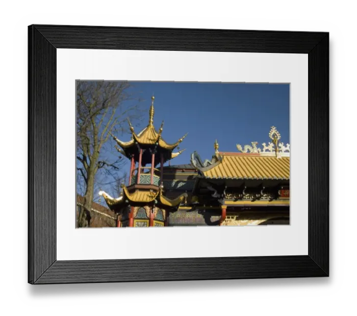 Framed Print : Denmark, Copenhagen, Tivoli gardens