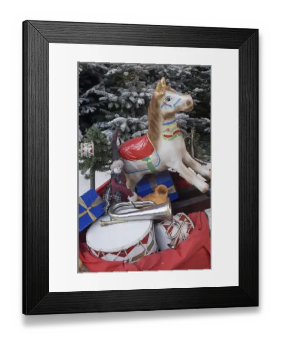 Framed Print : Denmark, Copenhagen, Tivoli gardens at Christmas Framed Print : Denmark, Copenhagen, Tivoli gardens at Christmas
