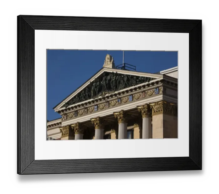 Framed Print : Finland, Helsinki, Senate Square, House of the Estates building Framed Print : Finland, Helsinki, Senate Square, House of the Estates building