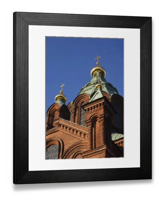 Framed Print : Finland, Helsinki, Uspenski Orthodox Cathedral Framed Print : Finland, Helsinki, Uspenski Orthodox Cathedral