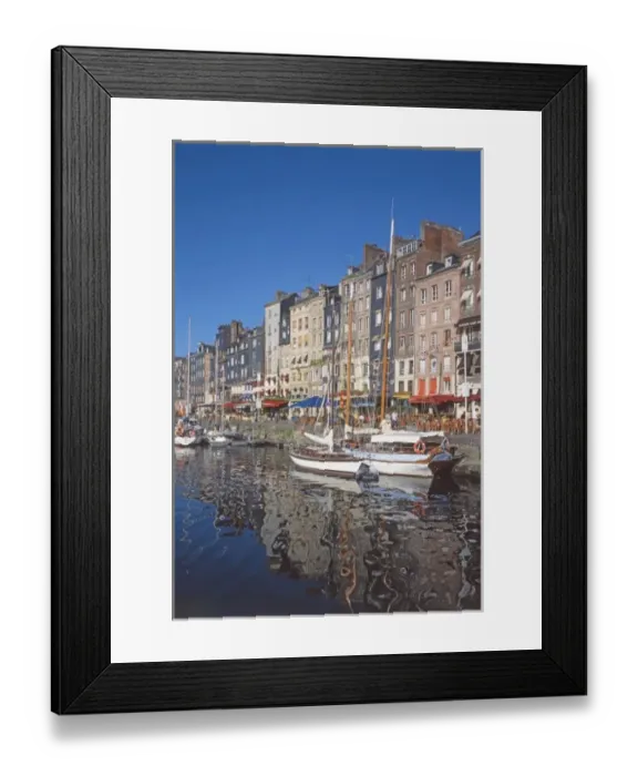 Framed Print : Honfleur, Normandy, France Framed Print : Honfleur, Normandy, France