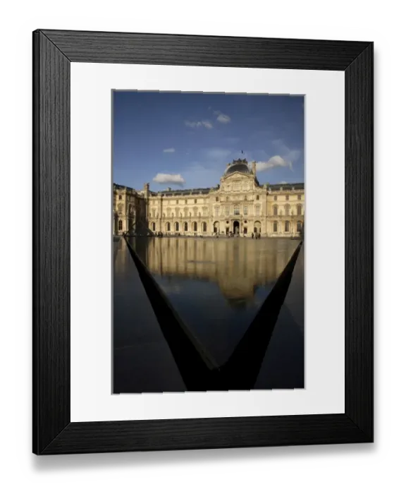 Framed Print : Sully Wing of Musee du Louvre. Paris. France Framed Print : Sully Wing of Musee du Louvre. Paris. France