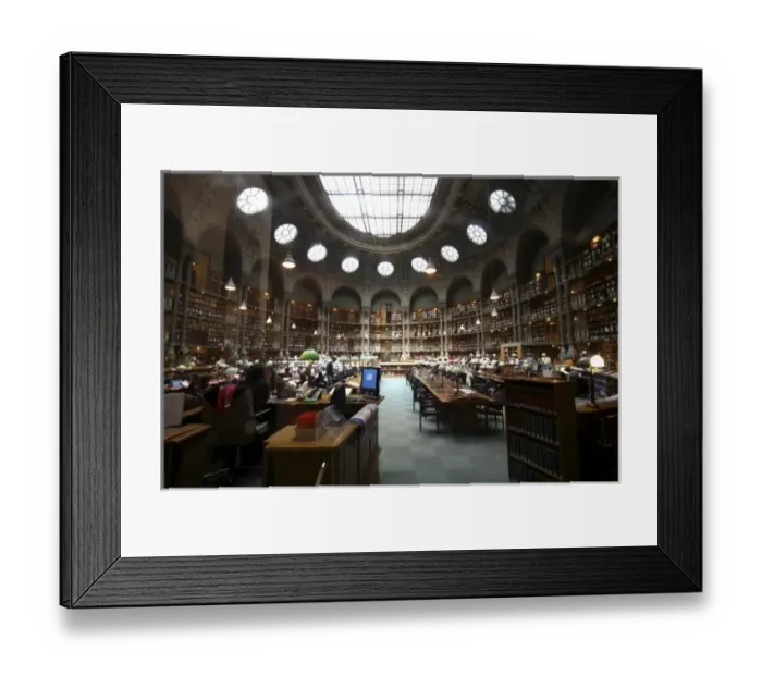 Framed Print : The art library of Salle Orale in Cabinet des Medailles et Monnaies a department Framed Print : The art library of Salle Orale in Cabinet des Medailles et Monnaies a department