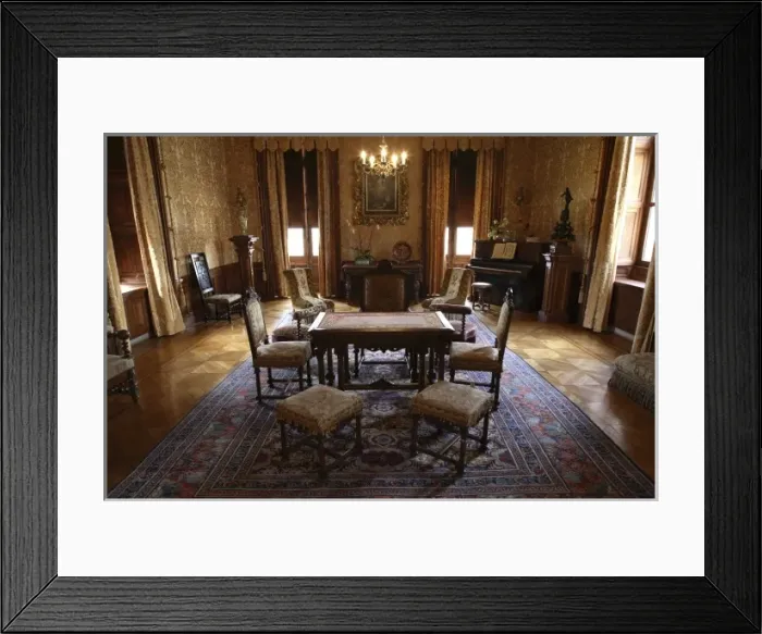 Framed Print : The Princesses Drawing Room in Chateau de Chaumont-Sur-Loire. Chaumont-Sur-Loire Framed Print : The Princesses Drawing Room in Chateau de Chaumont-Sur-Loire. Chaumont-Sur-Loire