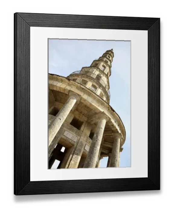 Framed Print : Pagode de Chanteloup. Amboise. Loire Valley. France