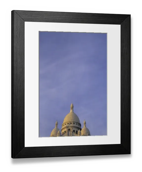 Framed Print : Sacre Coeuer Cathedral, Montmartre, Paris, France Framed Print : Sacre Coeuer Cathedral, Montmartre, Paris, France