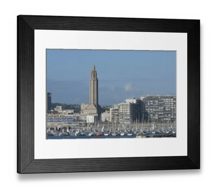 Framed Print : France, Normandy, La Havre. Port of La Havre Framed Print : France, Normandy, La Havre. Port of La Havre