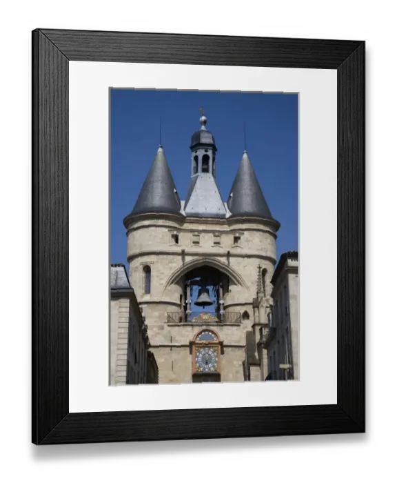 Framed Print : Grosse Cloche, Bordeaux, Gironde, Aquitaine, France