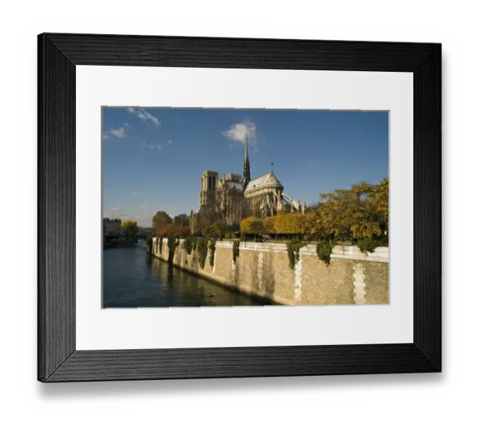 Framed Print : Notre Dame Cathedral, Paris, France