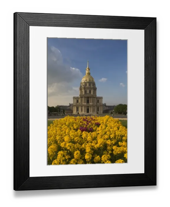 Framed Print : Hotel des Invalides, Paris, France Framed Print : Hotel des Invalides, Paris, France