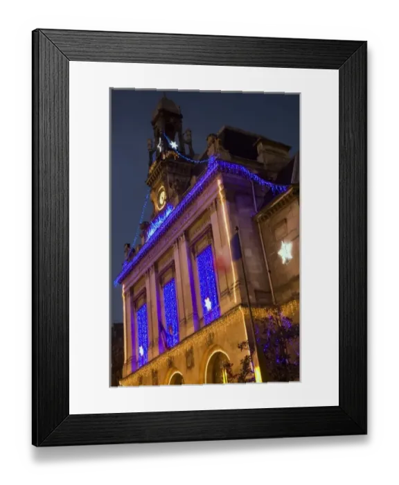 Framed Print : France, Paris, Marie de XXth (City Hall of 20th) Framed Print : France, Paris, Marie de XXth (City Hall of 20th)