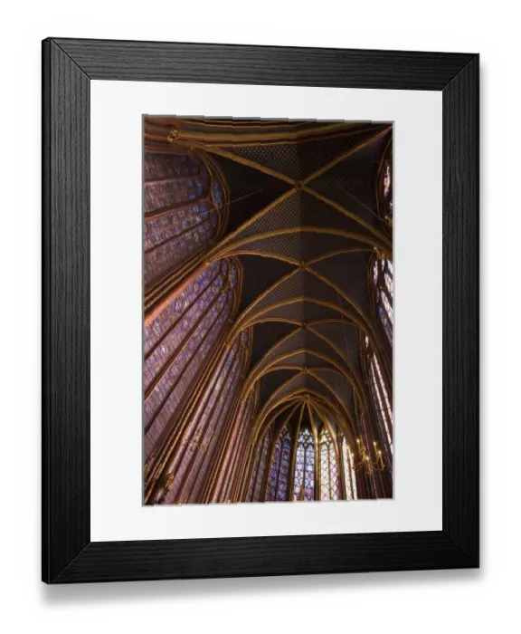 Framed Print : Saint Chapelle, Paris, France Framed Print : Saint Chapelle, Paris, France