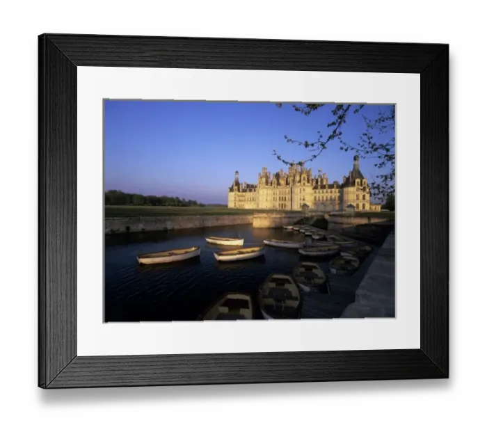 Framed Print : Chambord Chateau, Loire Valley, Loir-et-Cher, France Framed Print : Chambord Chateau, Loire Valley, Loir-et-Cher, France