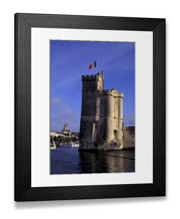 Framed Print : France, La Rochelle. Tour St. Nicolas Framed Print : France, La Rochelle. Tour St. Nicolas